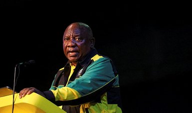Ramaphosa re-elected as leader of South Africa's ruling party