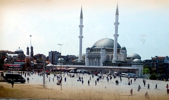 Taksim’in yeni süsü: Taksim Camii