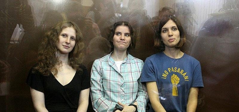 Arrested members of Pussy Riot go on hunger strike to protest contact ban in Russia prison