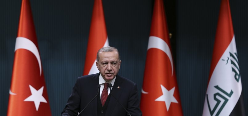 TURKEY, IRAQ TO DEEPEN COOPERATION IN FIGHT AGAINST TERRORISM: ERDOĞAN