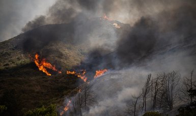 Greece continues fight against wildfires on islands of Rhodes, Corfu