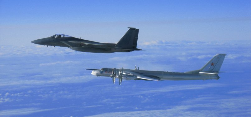 US INTERCEPTS RUSSIAN MILITARY AIRCRAFT BY BUFFER ZONE OFF ALASKA