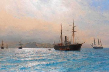 İstanbul’a gelen ilk Rus savaş gemisi