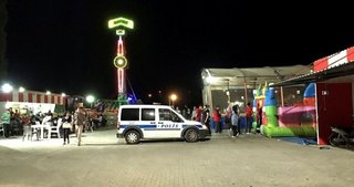 Kırşehir’de lunaparkta feci kaza!