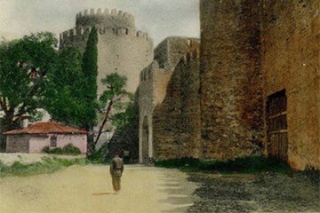 Kartpostallarla Yedikule Hisarı