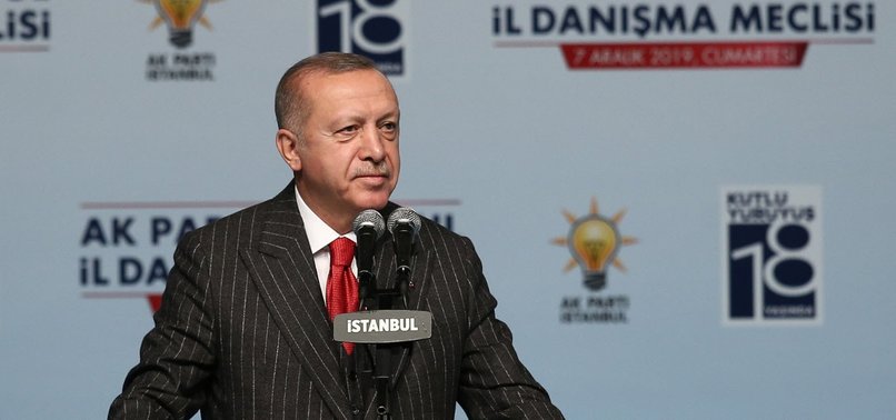 ERDOĞAN SAYS TURKEY WILL STAY IN SYRIA UNLESS OTHER COUNTRIES LEAVE