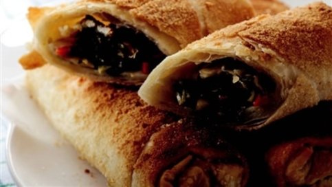 Ispanaklı Sodalı Börek