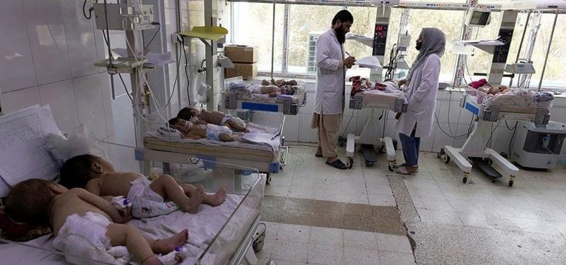 IN KABUL CHILDRENS HOSPITAL, MEDICS STRUGGLE WITH STAFF SHORTAGES