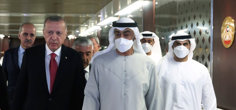TURKISH PRESIDENT PAYS CONDOLENCES VISIT TO ABU DHABI
