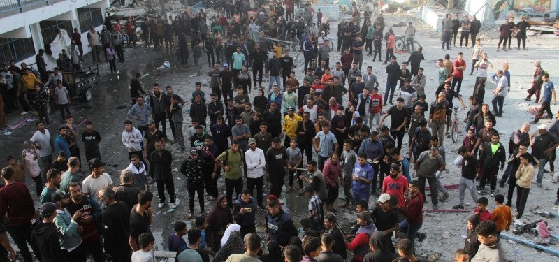 Israeli airstrikes kill at least 15 people sheltering in 2 Gaza schools