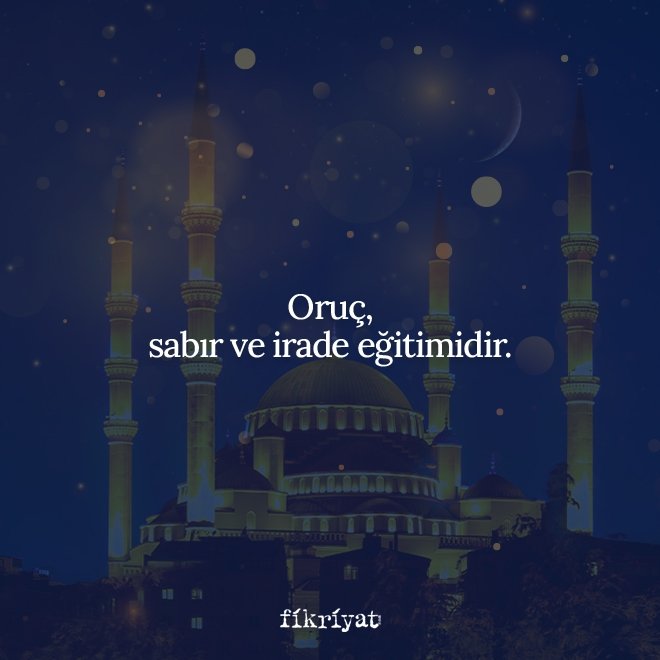 Oruç şehevi duyguları dizginler