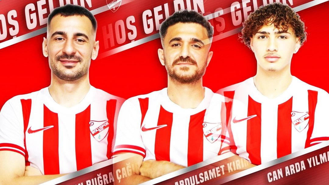 BOLUSPOR’DA 3 İMZA BİRDEN