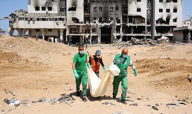 Hundreds of Gazan bodies recovered at Al-Shifa Hospital following withdrawal of Israel