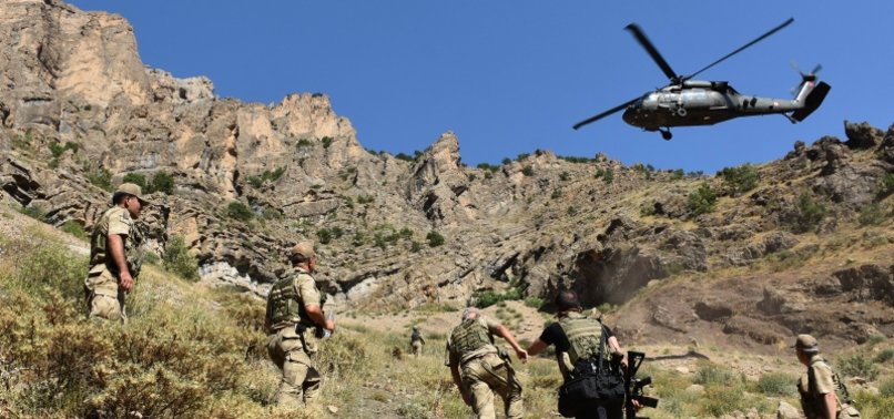 6 PKK TERRORISTS NEUTRALIZED IN TURKEYS ANTI-TERROR OPERATIONS