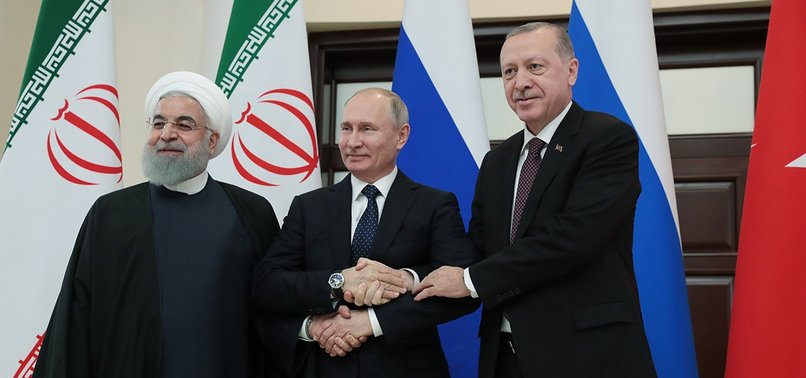 TURKEY, RUSSIA, IRAN BACK SYRIAS TERRITORIAL INTEGRITY