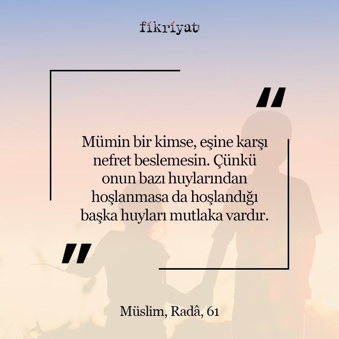 Aile Hakkında Hadis-i Şerifler