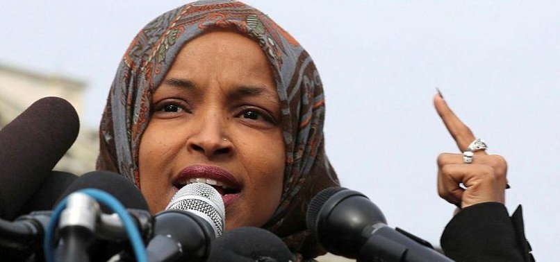 CONGRESSWOMAN OMAR SWINGS BACK AFTER TRUMP CALLS FOR RESIGNATION