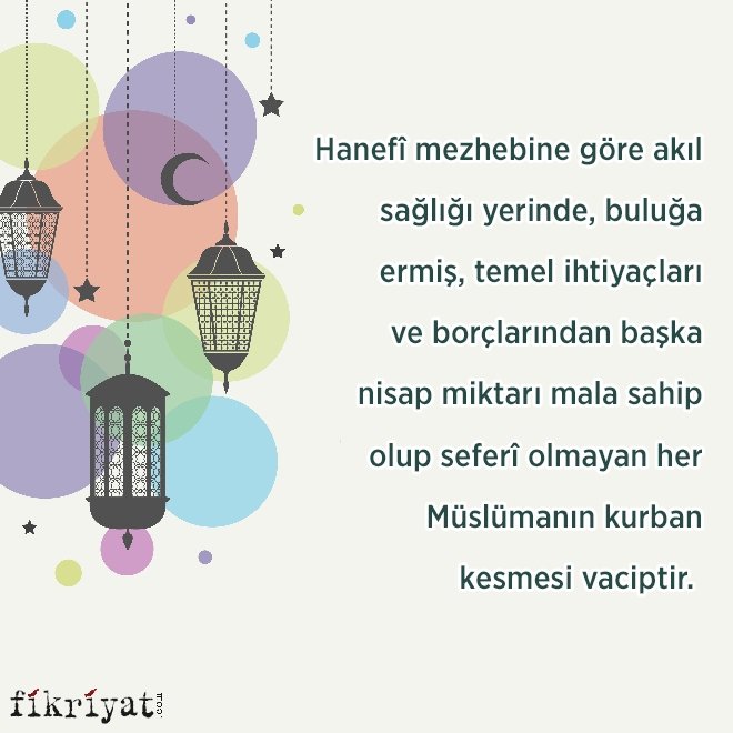 Kimler kurban keser?