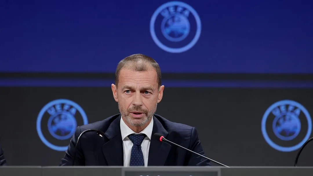 UEFA BAŞKANI ALEKSANDER CEFERIN, BERLİN’DE GERÇEKLEŞEN TOPLANTIDA GÖREVDEKİ 4. DÖNEMİ İÇİN YENİDEN ADAY OLACAĞINI AÇIKLADI.