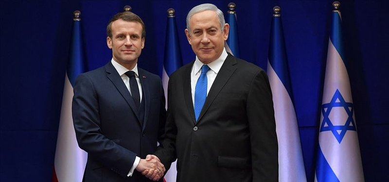 Macron tells Netanyahu Israeli companies allowed at Paris air show: PM office