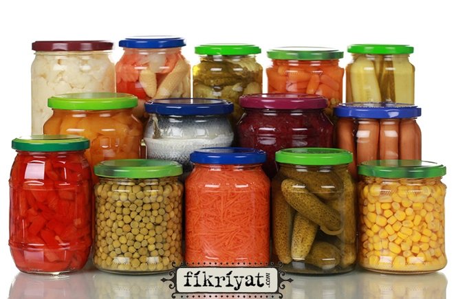 KONSERVE YİYECEKLER