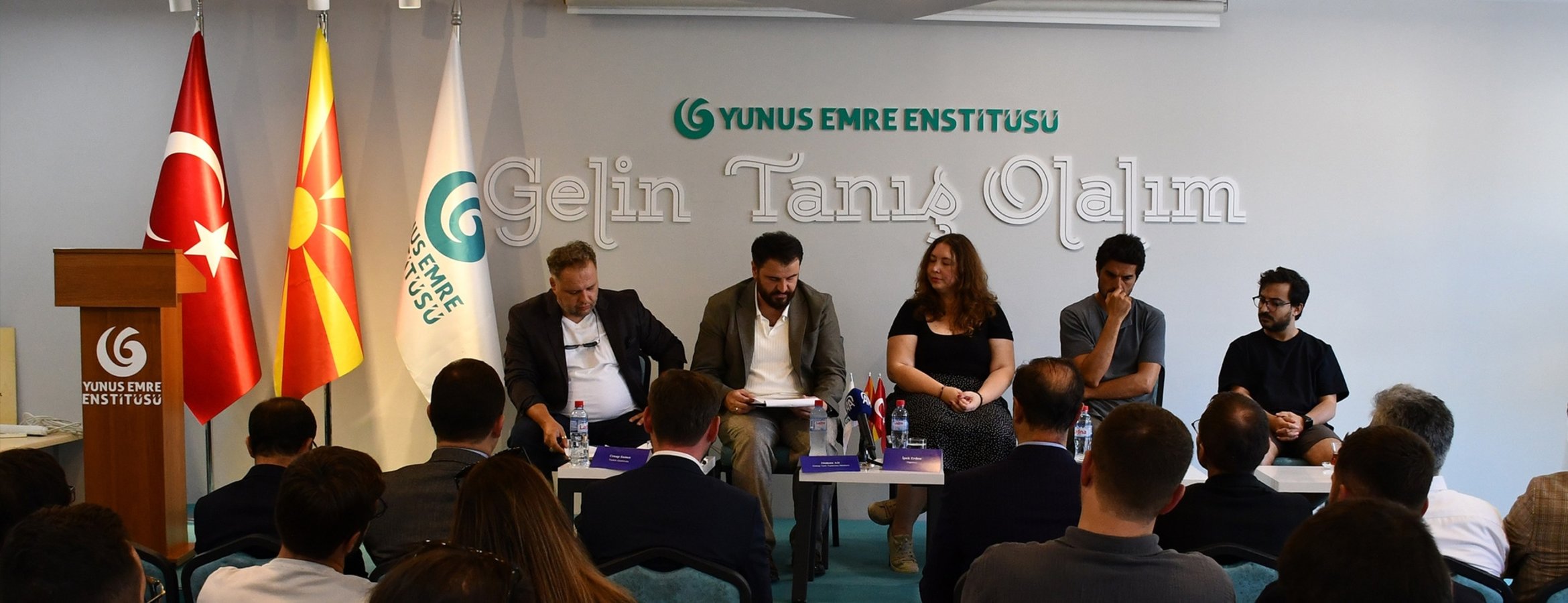 Kuzey Makedonya’da Türk-Makedon Tiyatrosu ve Sineması Paneli düzenlendi
