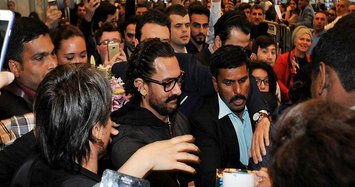 Indian actor Aamir Khan arrives in Istanbul