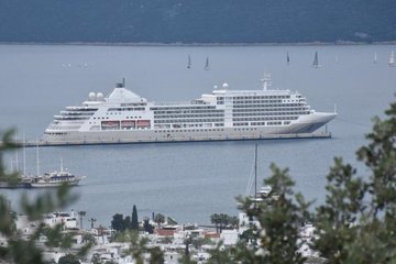 Bodrum’a sezonun ilk kruvaziyeri geldi