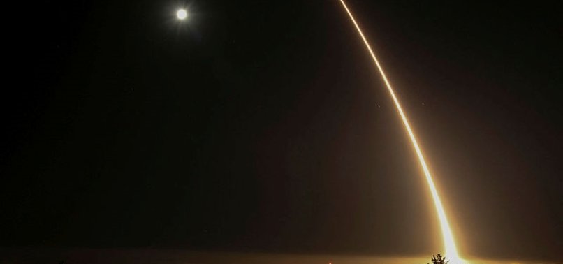 US MILITARY TEST LAUNCHES ICBM