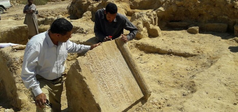 ARCHAEOLOGISTS FIND REMAINS OF ROMAN-ERA TEMPLE IN EGYPT