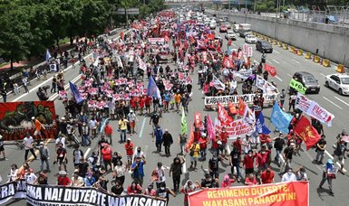 Philippine protesters call for Duterte's prosecution after term ends