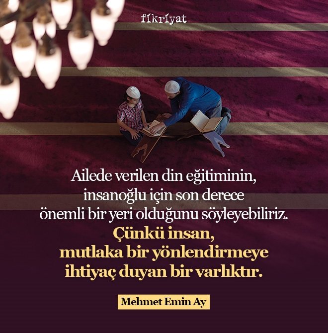 Ailede çocuğun din eğitimi