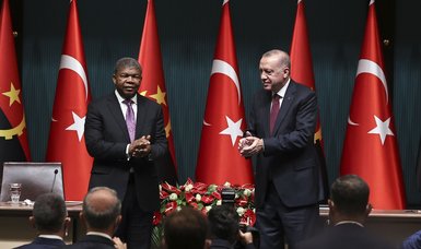 Turkey, Angola agree to reach $500M trade volume, President Erdoğan says