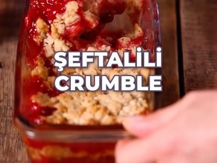 Şeftalili Crumble