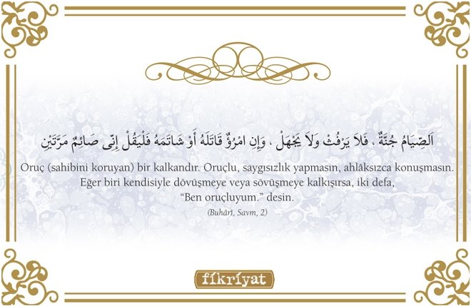 Ramazan ile ilgili 40 hadis