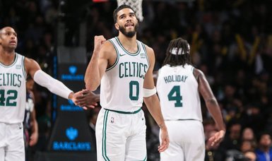 Celtics remain NBA's last unbeaten as Tatum leads win at Nets
