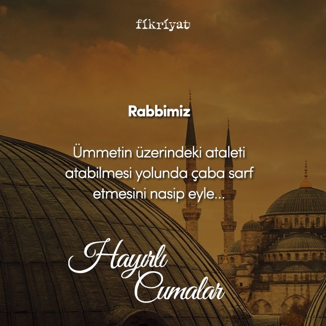 Hadisli Cuma Mesajları