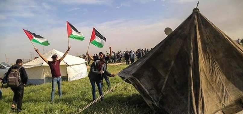 ISRAEL ARMY ORDERS TO SHOOT AS PALESTINIANS PLAN PROTEST AT GAZA BORDER