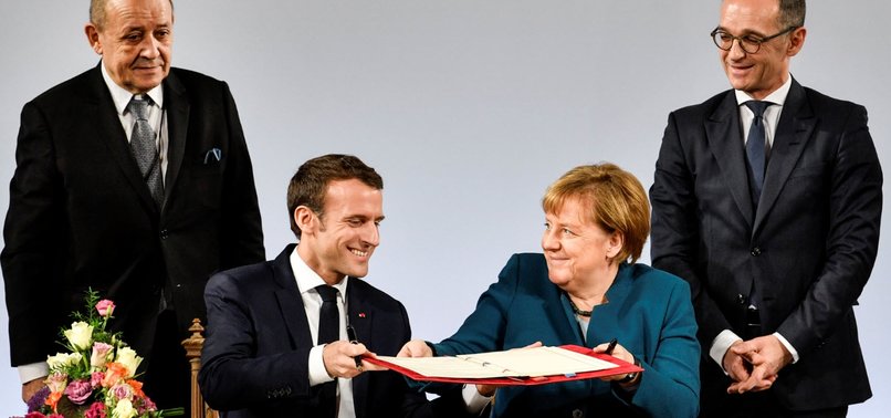 GERMANY, FRANCE SIGN TREATY BUILDING ON 1963 ELYSEE ACCORD