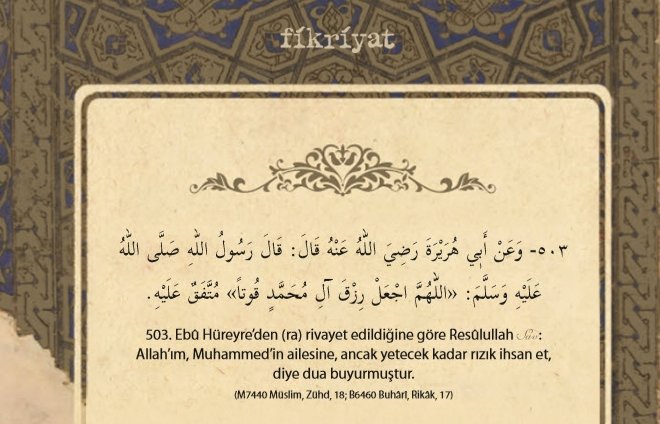 Sade yaşamaya dair 25 hadis