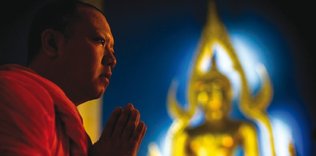 Sosyal medyada nefret saçan Budist rahip