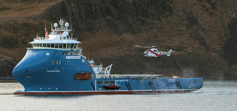RUSSIAN HELICOPTER CRASHES OFF ARCTIC ISLAND