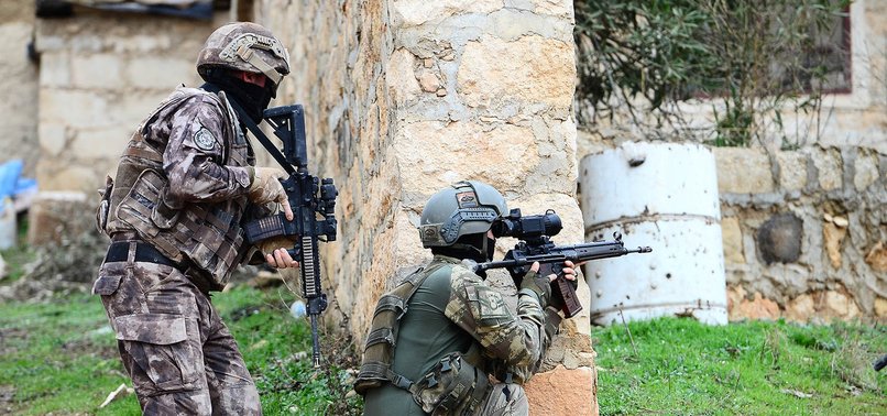 3 PKK TERRORISTS SURRENDER TO TURKISH SECURITY FORCES