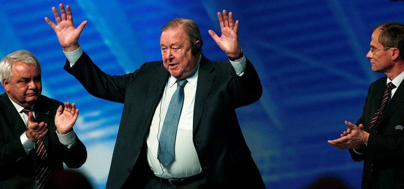 FORMER UEFA BOSS JOHANSSON, FATHER OF THE CHAMPIONS LEAGUE, DIES AGED 89