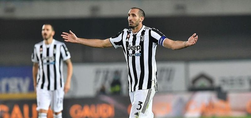 JUVES CHIELLINI TESTS POSITIVE FOR COVID BEFORE NAPOLI GAME