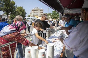 Alanya’da geleneksel aşure etkinliği