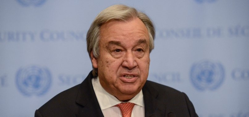 UNITED STATES LOSING GLOBAL INFLUENCE, UN CHIEF GUTERRES SAYS