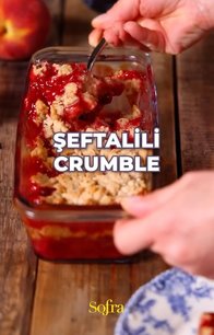 Şeftalili Crumble