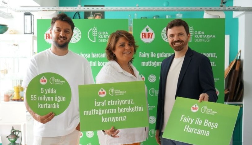 Fairy, GKTD ve Refika Birgül ile “Boşa Harcama” Diyerek Mutfaklara Bereket Getiriyor
