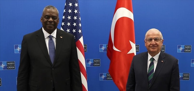 TURKISH AND U.S. DEFENSE CHIEFS DISCUSS SYRIA, PLEDGE COOPERATION AGAINST DAESH/ISIS